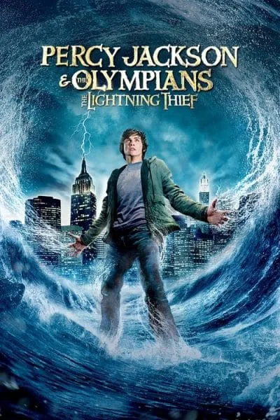Percy Jackson & the Olympians: The Lightning Thief (2010) (2010) - Fantasy Movie Poster