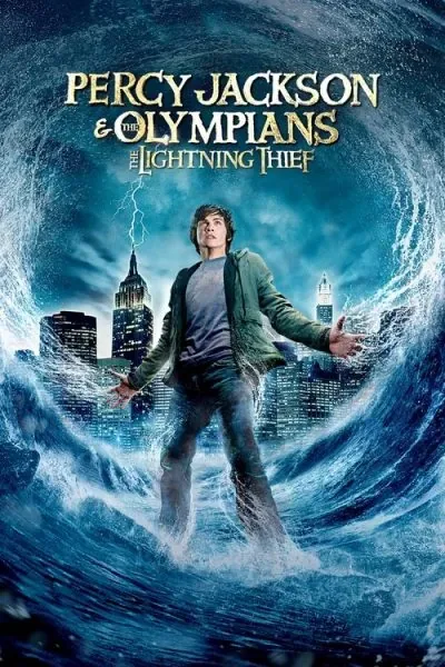 Percy Jackson & the Olympians: The Lightning Thief (2010) (2010) - Fantasy Movie Poster