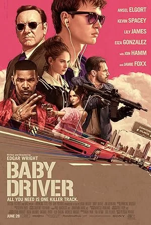 Baby Driver (2017) poster