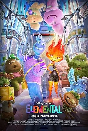 Elemental (2023) poster