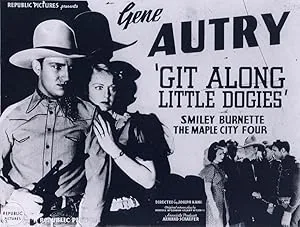 Git Along Little Dogies (1937) poster