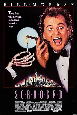 Scrooged (1988) poster