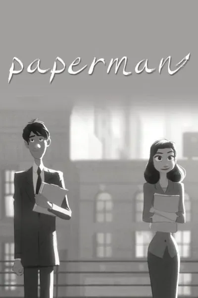 Paperman (2012) (2012) - Disney Romance Movies Movie Poster