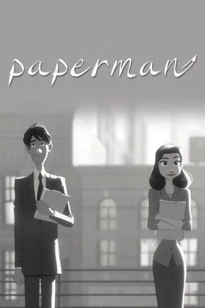 Paperman (2012) (2012) - Disney Romance Movies Movie Poster