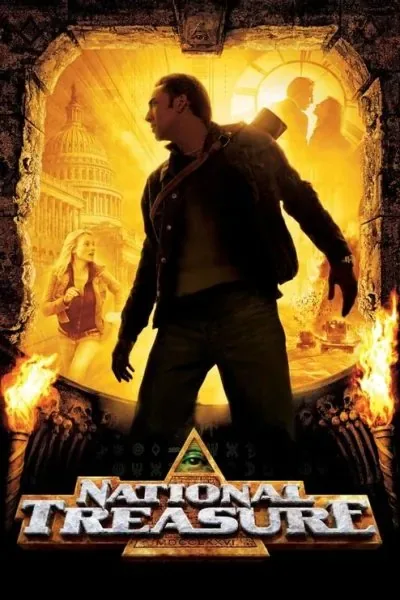 National Treasure (2004) (2004) - Adventure Movie Poster