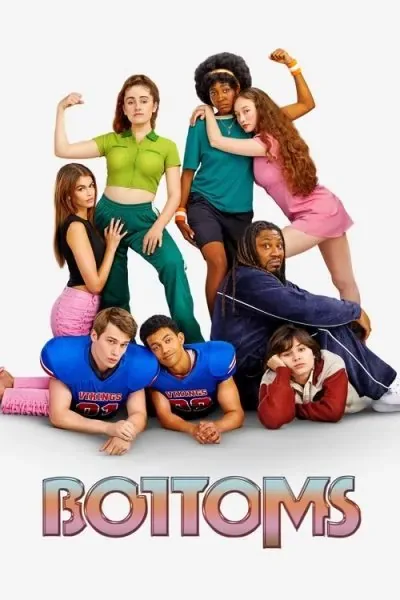 Bottoms (2023) - Comedy Movie Poster