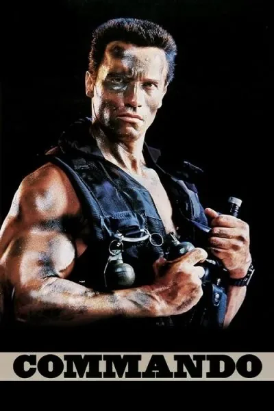 Commando (1985) - Action Movie Poster