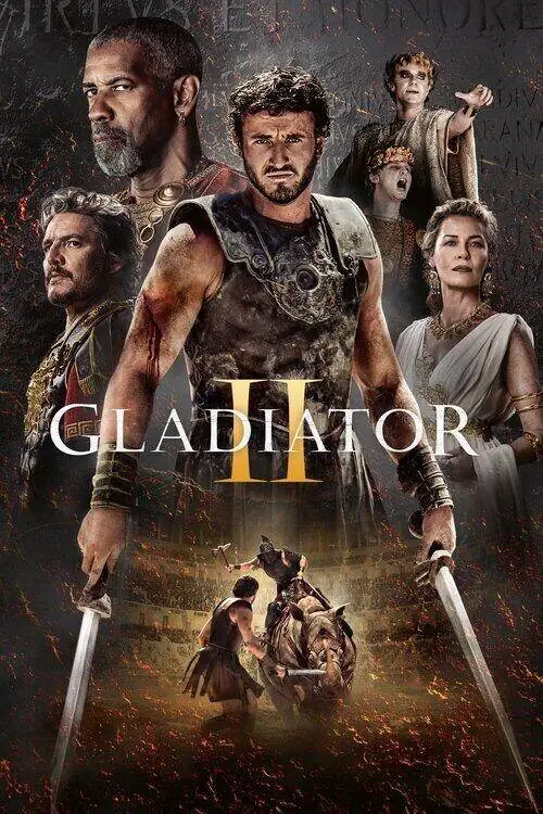 Gladiator II movie poster