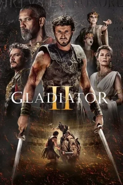Gladiator II (2024) - Action Movie Poster