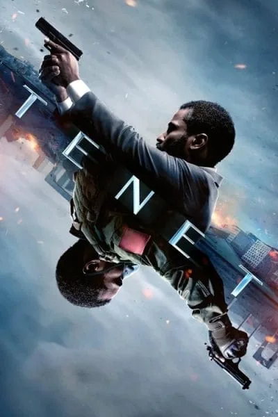 Tenet (2020) - Action Movie Poster