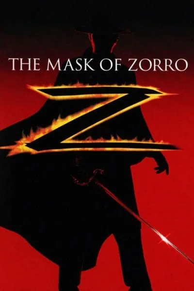 The Mask of Zorro (1998) - Action Movie Poster