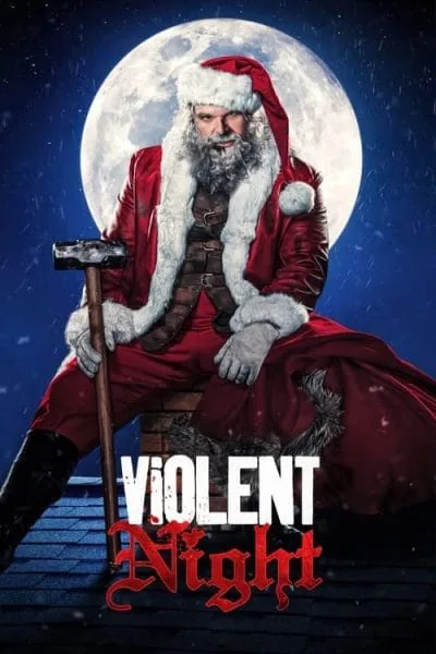 Violent Night (2022) - Action Movie Poster