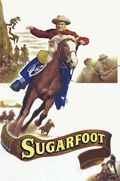Sugarfoot (1957–1961) (1951) - Cowboy Romance Movies Movie Poster