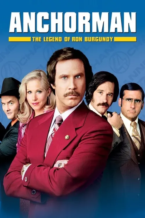 Anchorman movie poster - comedy