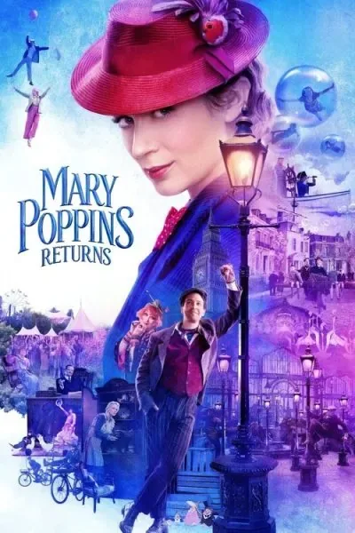 Mary Poppins Returns (2018) (2018) - Family Movie Poster