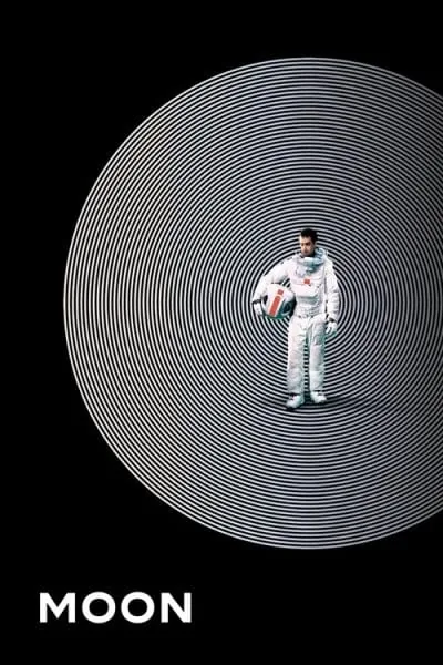 Moon (2009) (2009) - Science Fiction Movie Poster