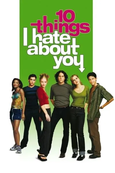 10 Things I Hate About You (1999) (1999) - 90s Romance Movies Movie Poster