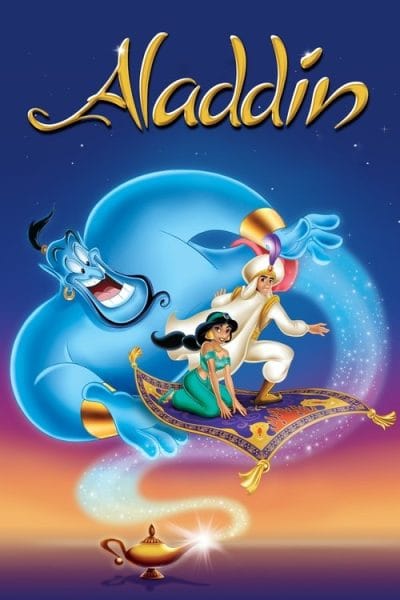 Aladdin (1992) (1992) - 90s Romance Movies Movie Poster