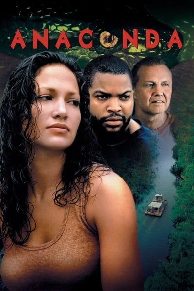 Anaconda (1997) (1997) - 90s Horror Movies Movie Poster