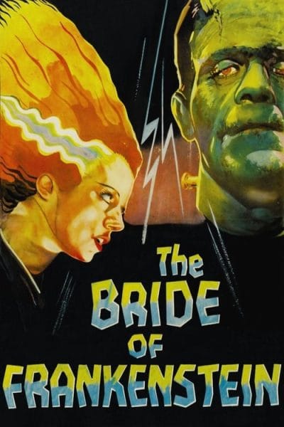 Bride of Frankenstein (1935) (1935) - Old Horror Movies Movie Poster