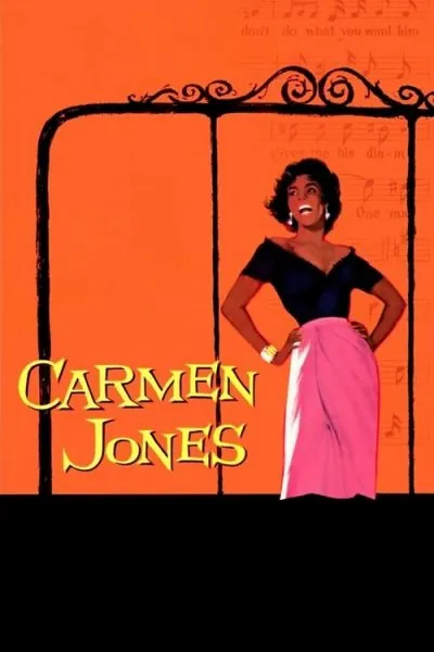 Carmen Jones (1954) (1954) - Black Romance Movies Movie Poster