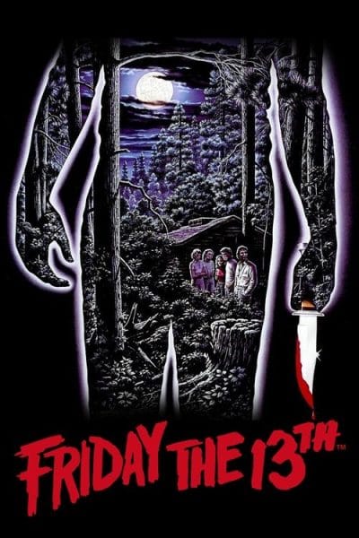 Friday the 13th (1980) (1980) - 80s Horror Movies Movie Poster