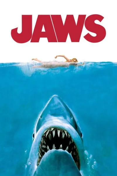 Jaws (1975) (1975) - Classic Horror Movies Movie Poster