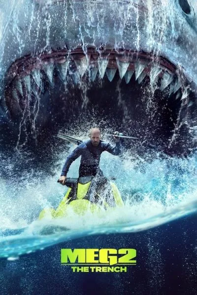 Meg 2: The Trench (2023) (2023) - 2023 Horror Movies Movie Poster