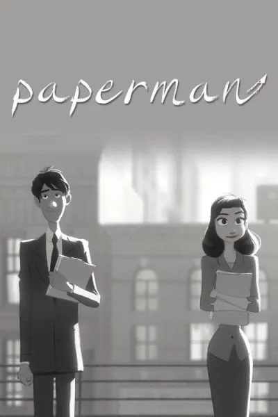 Paperman (2012) (2012) - Disney Romance Movies Movie Poster