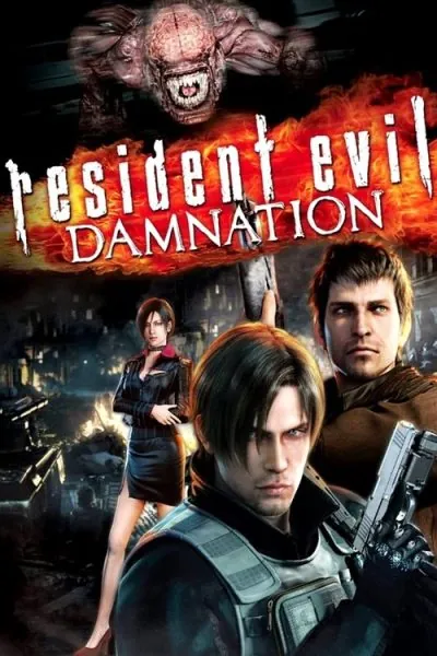 Resident Evil: Damnation (2012) (2012) - Japanese Horror Movies Movie Poster