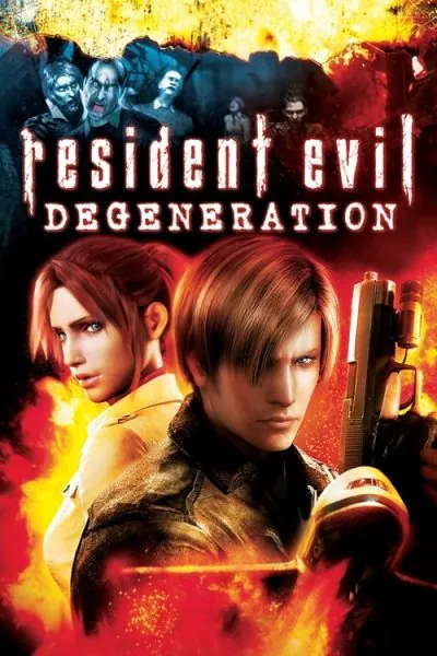 Resident Evil: Degeneration (2008) (2008) - Japanese Horror Movies Movie Poster