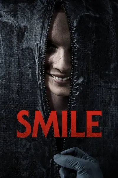 Smile (2022) (2022) - Best Horror Movies on Hulu Movie Poster