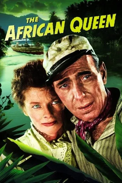 The African Queen (1951) (1952) - Christian Romance Movies Movie Poster