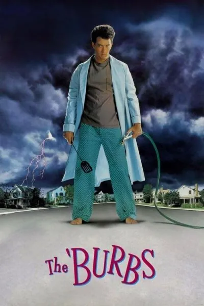 The ‘Burbs (1989) (1989) - 80s Horror Movies Movie Poster