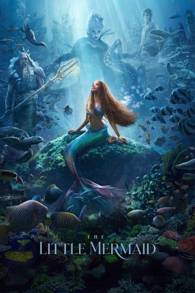 The Little Mermaid (1989) (2023) - Disney Romance Movies Movie Poster