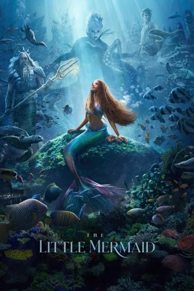 The Little Mermaid (1989) (2023) - Disney Romance Movies Movie Poster