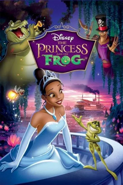 The Princess and the Frog (2009) (2009) - 2000s Romance Movies Movie Poster