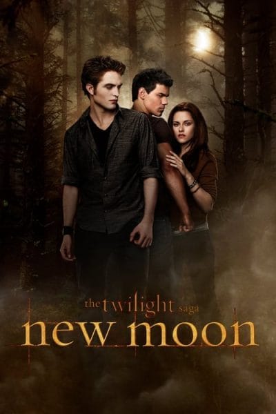 The Twilight Saga: New Moon (2009) (2009) - 2000s Romance Movies Movie Poster
