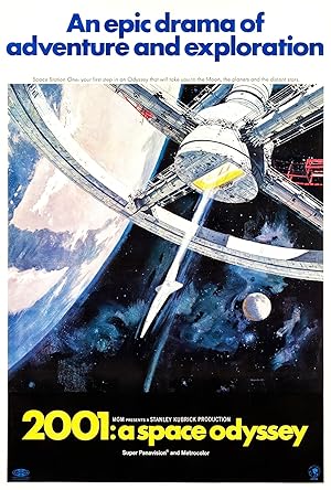 2001: A Space Odyssey (1968) poster