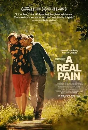 A Real Pain (2024) poster