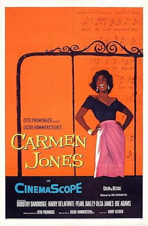 Carmen Jones (1954) poster