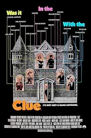 Clue (1985) poster