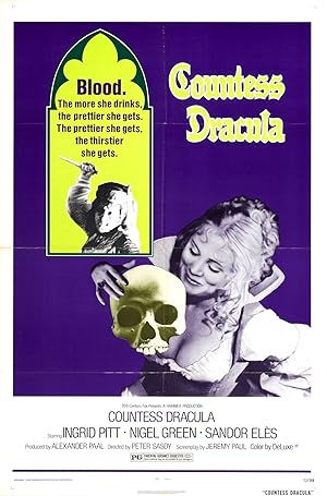 Countess Dracula (1971) poster