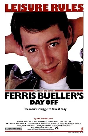 Ferris Bueller's Day Off (1986) poster