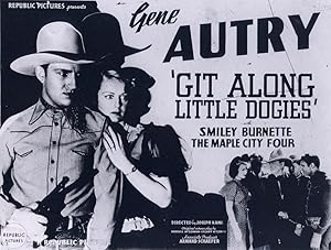 Git Along Little Dogies (1937) poster
