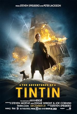 The Adventures of Tintin (2011) poster