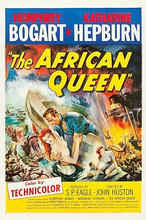 The African Queen (1951) poster