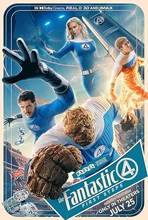 The Fantastic Four: First Steps (2025) poster