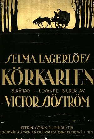The Phantom Carriage (1921) poster