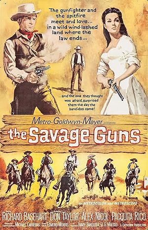 The Savage Guns (1961) poster